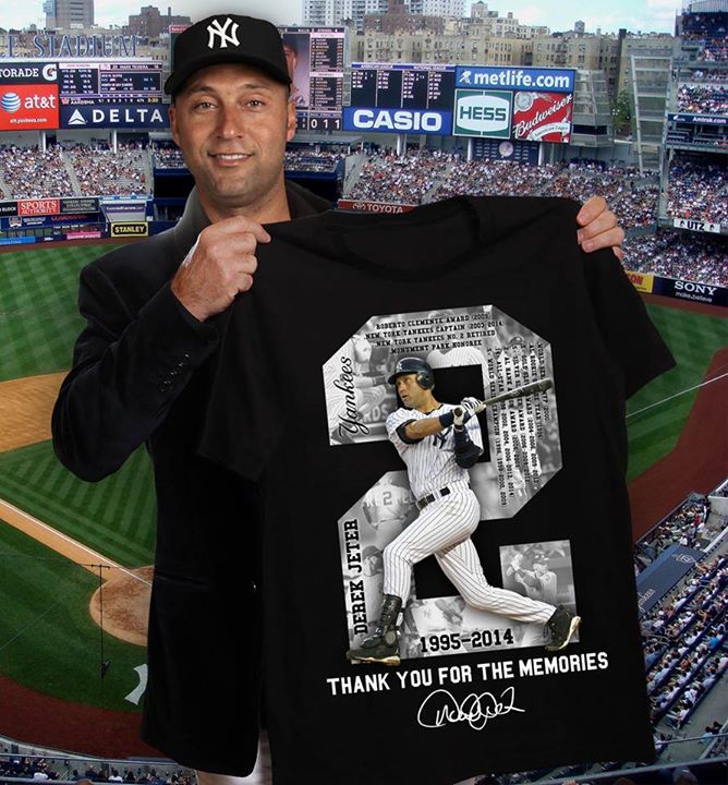 Derek Jeter Thank You For The Memories 1995 2014 Yankees
