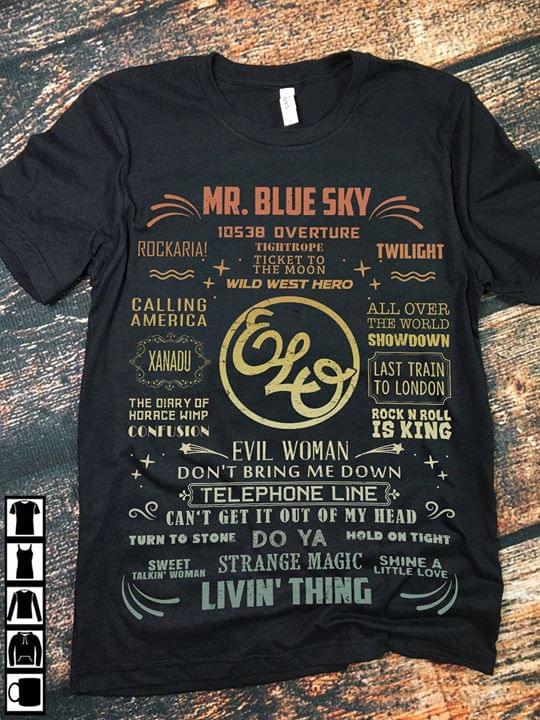 Electric Orchestra Sky 10538 Overture Twilight T-Shirt - TeeNavi