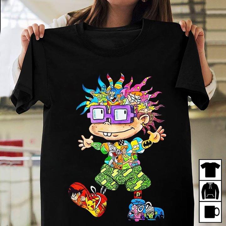 Rugrats Chuckie With 90s Cartoons Chuckie Finster