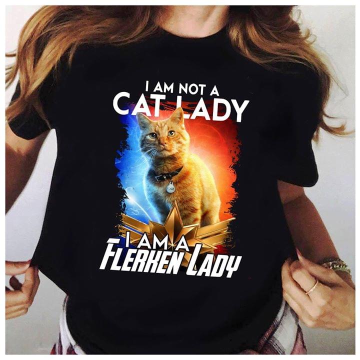 Kucing Captain Marvel I'm Not A Cat Lady I'm A Flerken Lady