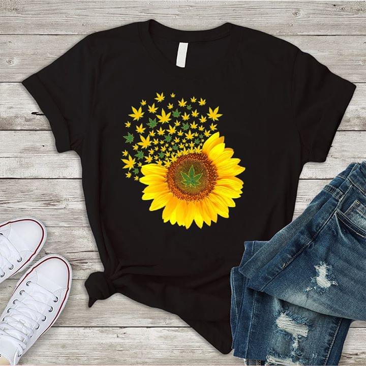 Sunflower And Weed