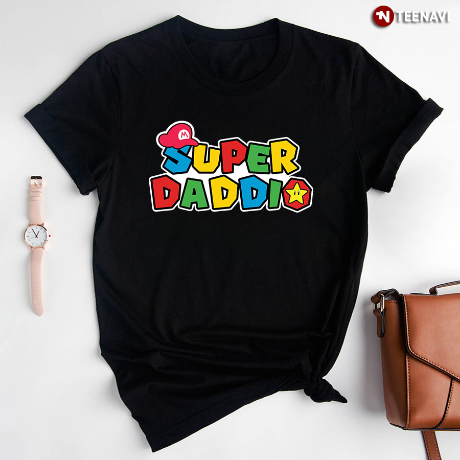 Super Daddio Super Mario T-Shirt