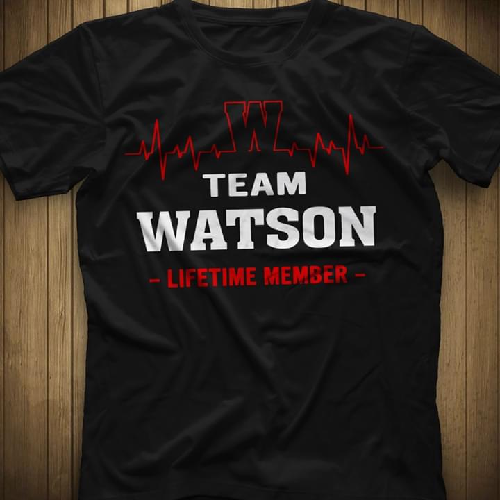 Team Watson Lifetime Member