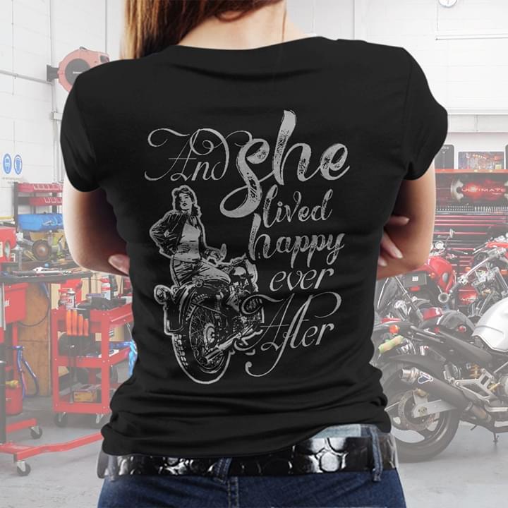 Motorcyle And She Lived Happy Ever After