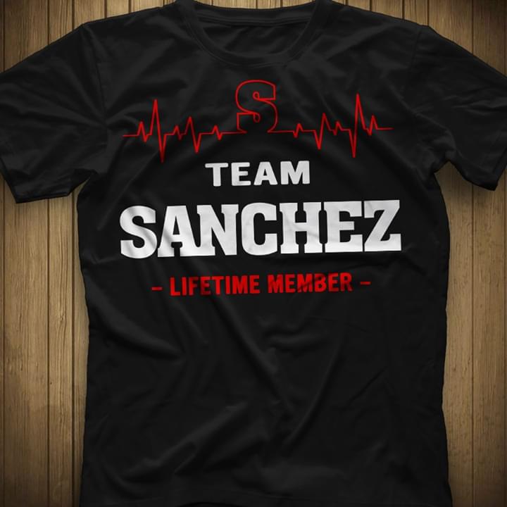 Team Sanchez Lifetime Member
