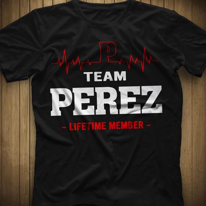 Team Perez Lifetime Member