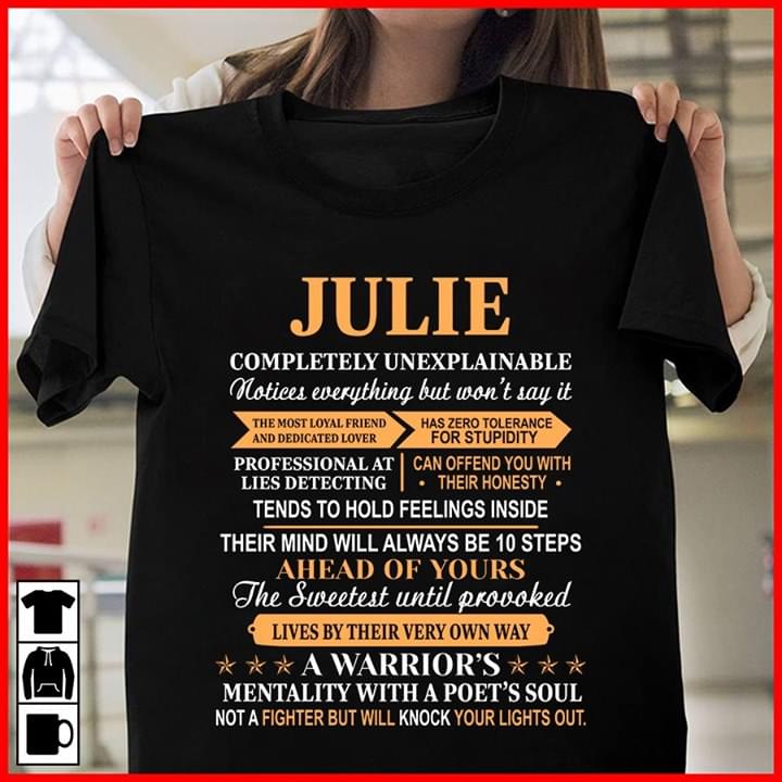 Julie Completely Unexplainable