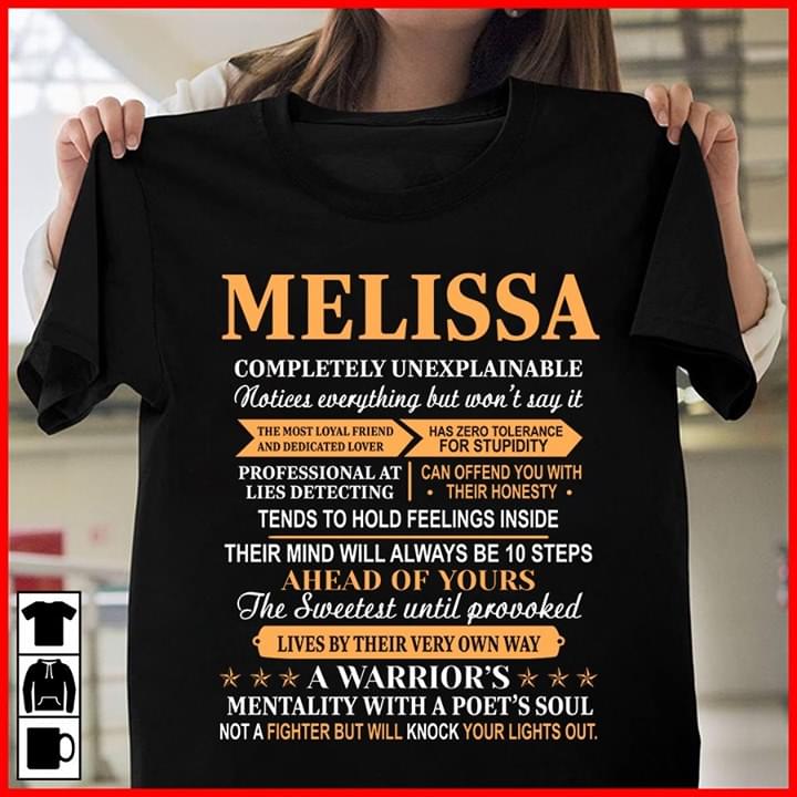 Melissa Completely Unexplainable