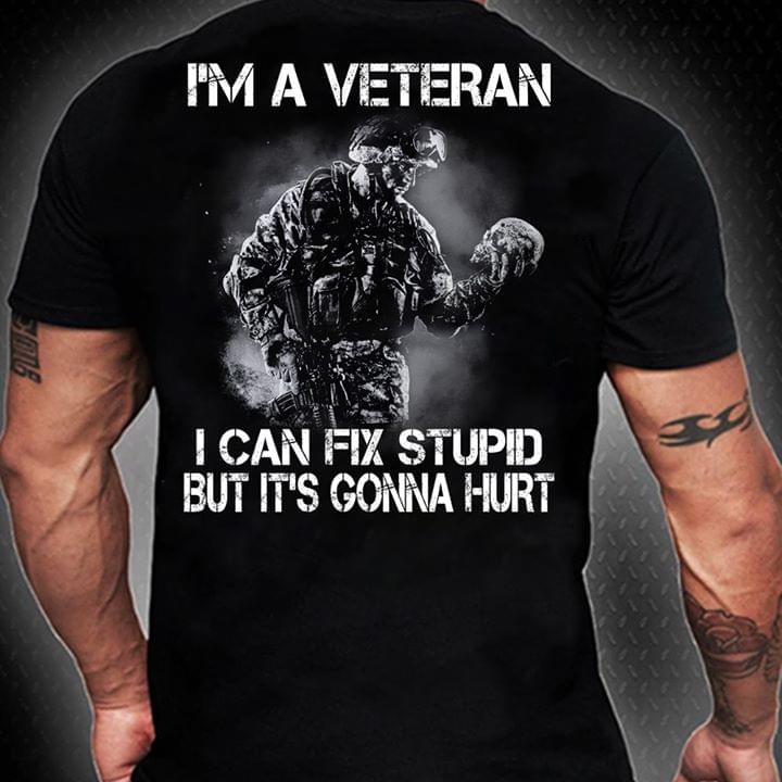 I'm A Veteran I Can Fix Stupid But It's Gonna Hurt