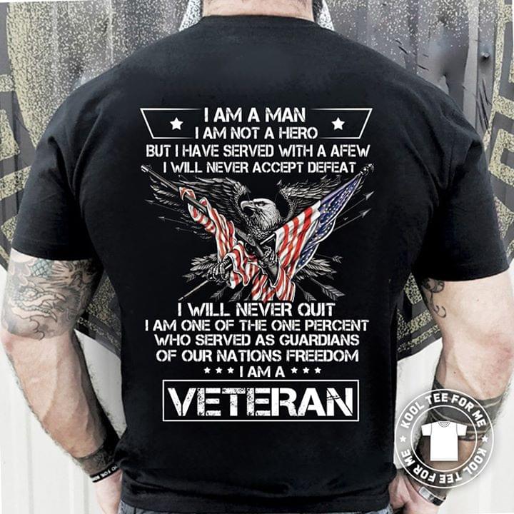 I Am A Man I Am Not A Hero I Am A Veteran