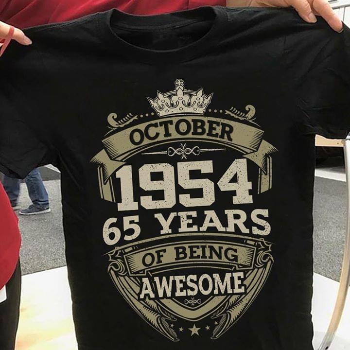 October 1954 65 Year Of Being Awesome