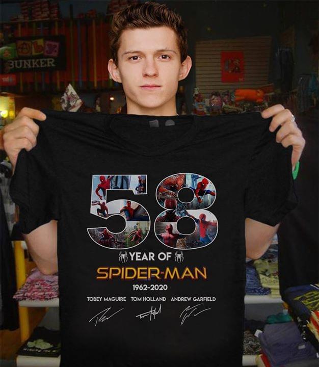 58 Years Of Spider-man 1962 2020 Signatures