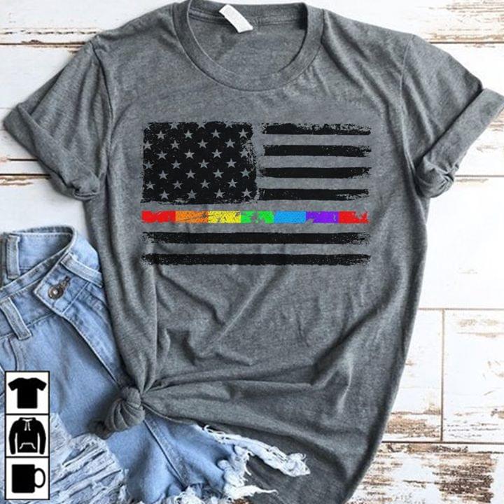 American Flag LGBT Pride