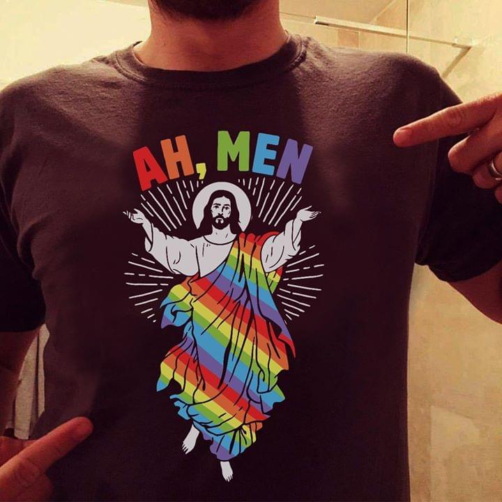 Jesus Ah Men LGBT Pride