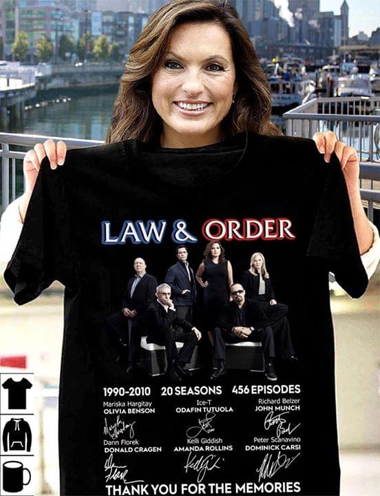 Law And Order Thank You For The Memories Signatures