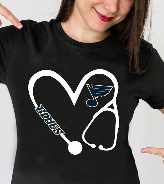 St. Louis Blues Heart Nurse