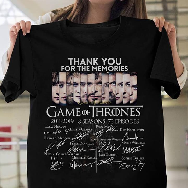 Game Of Thrones Thank You For The Memories 2011 2019 8 Seasons 73 Episodes
