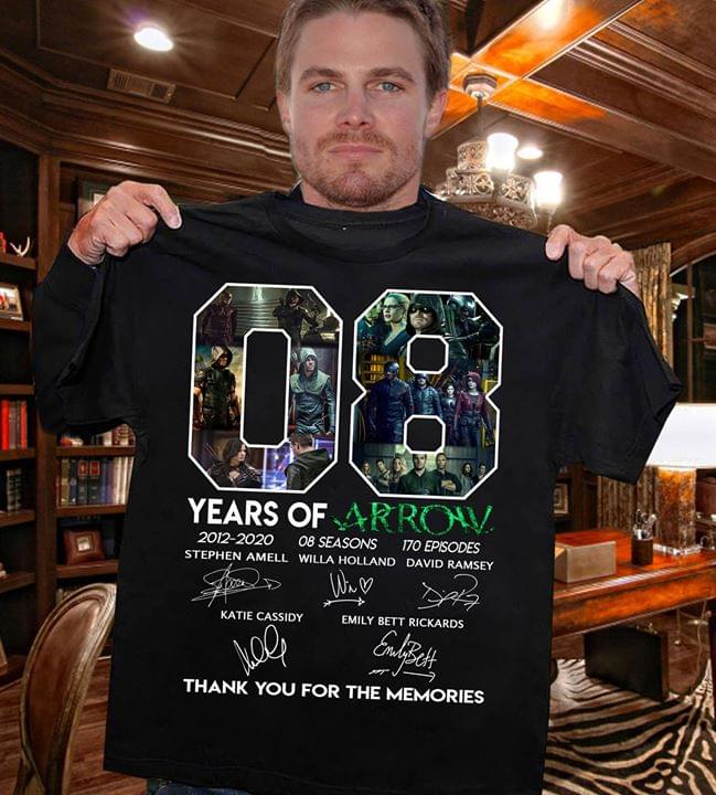 08 Years Of Arrow 2012 2020 08 Seasons 170 Episodes Thank You For The Memories