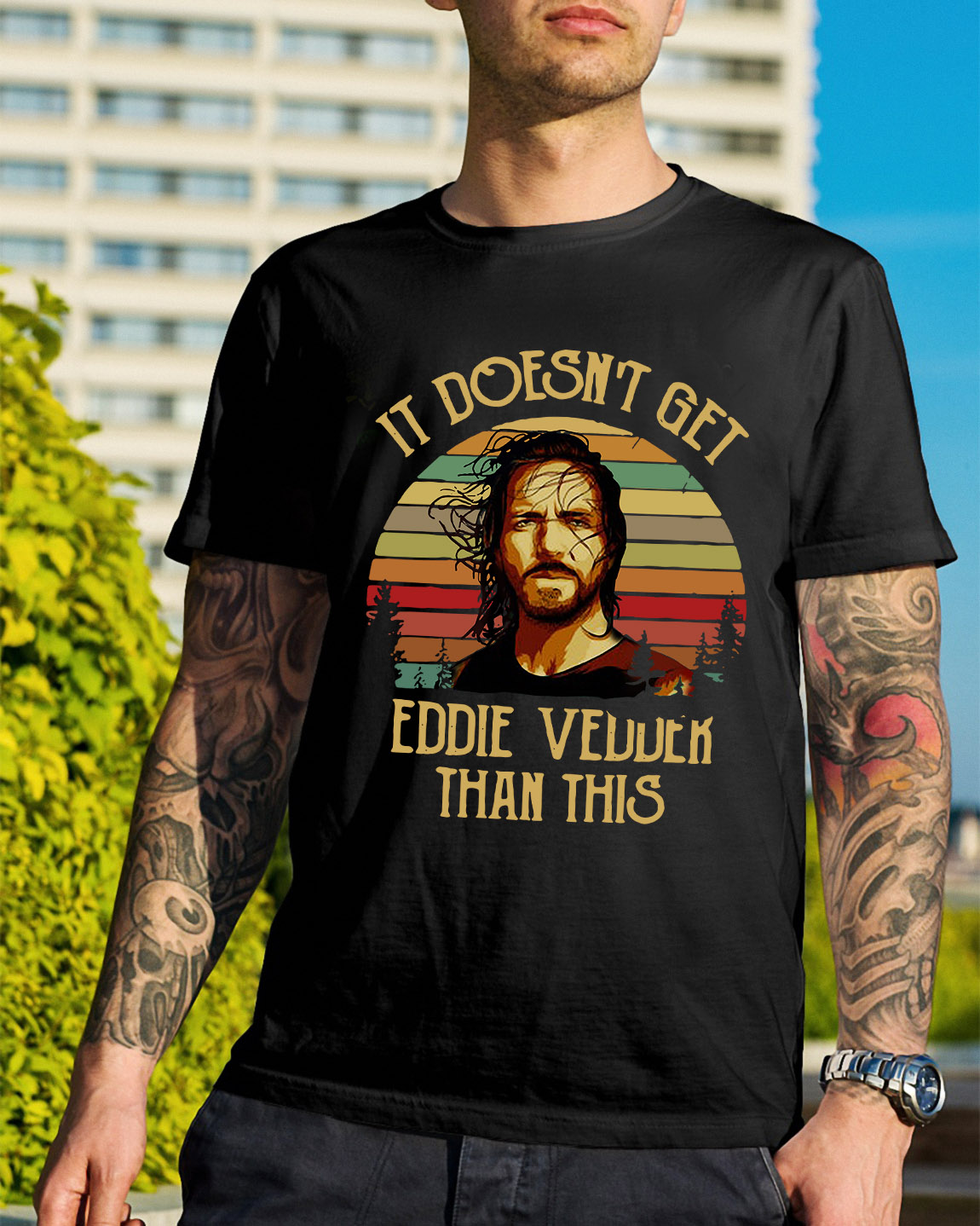 It Doesn't Get Eddie Vedder Than This Vintage T-Shirt - TeeNavi