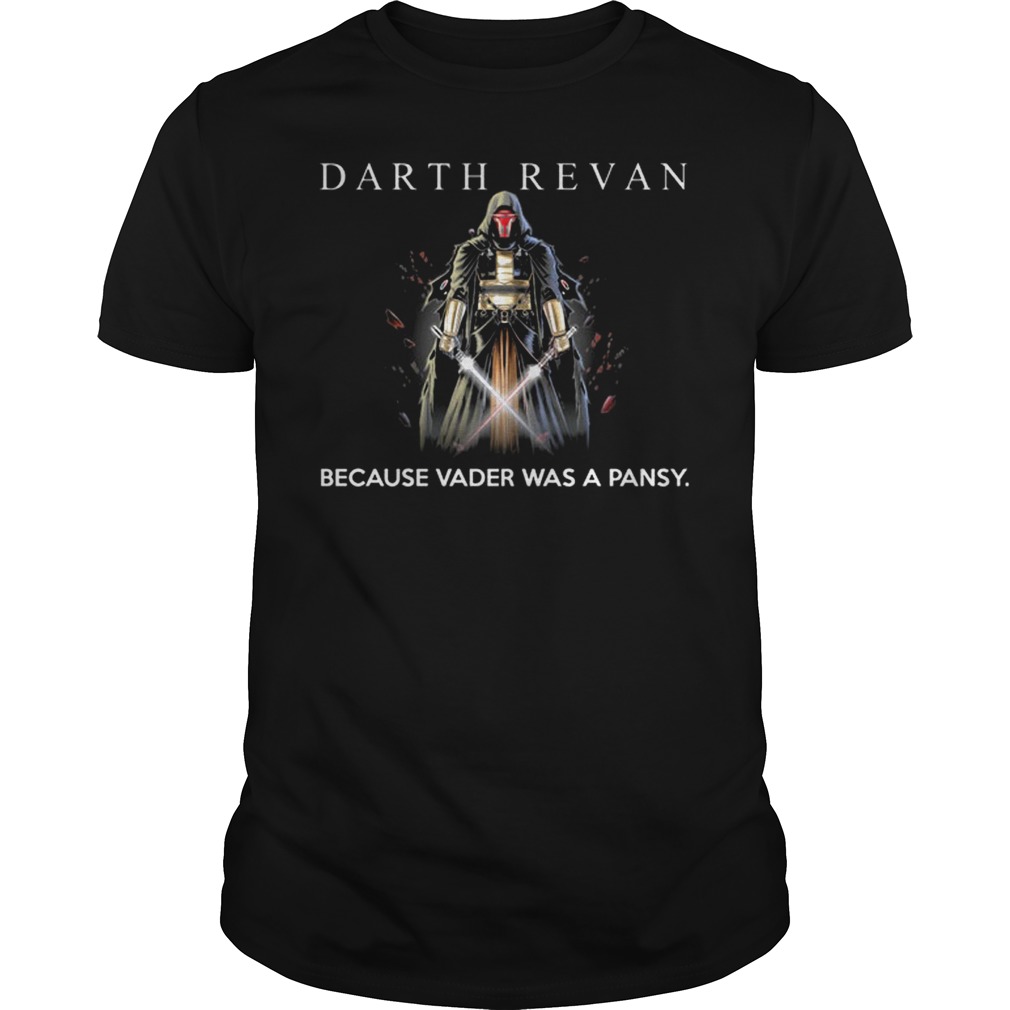 Darth Revan Because Vader Was A Pansy