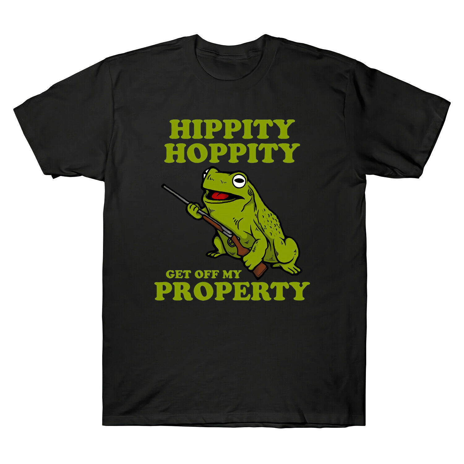 Hippity Hoppity Get Off My Property Frog