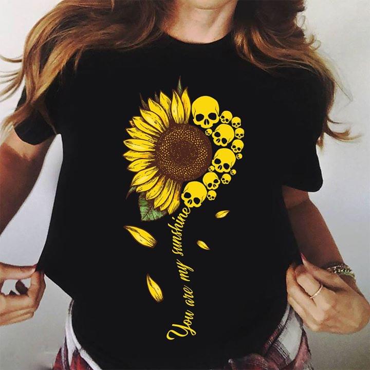 Skull You Ate My Sunshine Sunflower