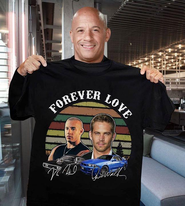 Forever Love Dominic Toretto And Brian O'Conner Fast and Furious Signature