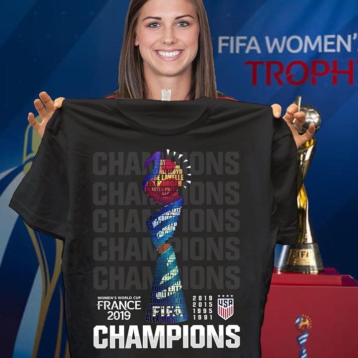 Champions USA Women's World Cup France 2019 Champions
