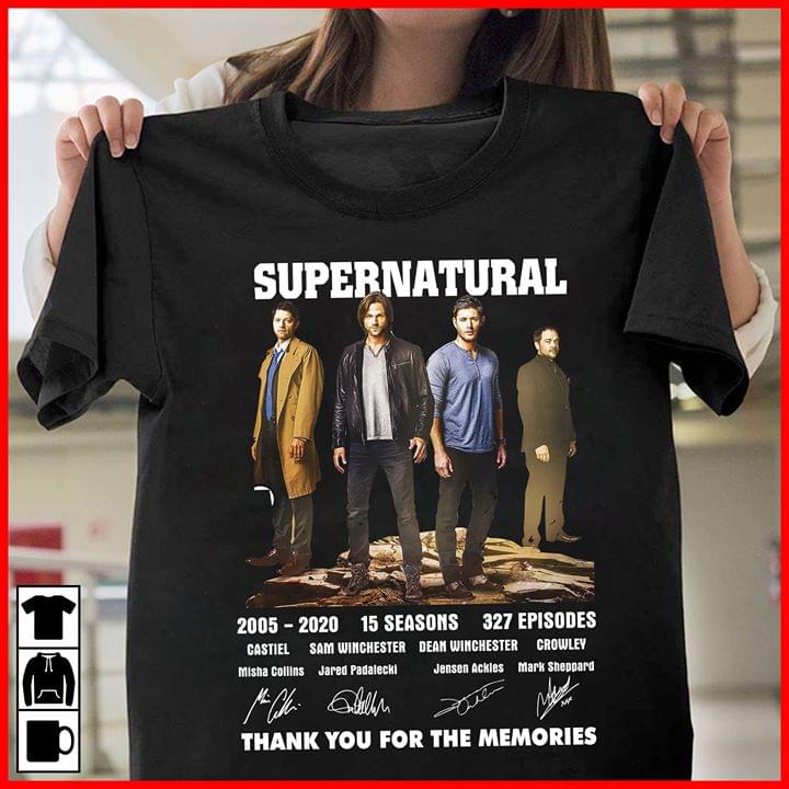 Supernatural 2005-2020 15 Seasons 327 Episodes Thank You For The Memories