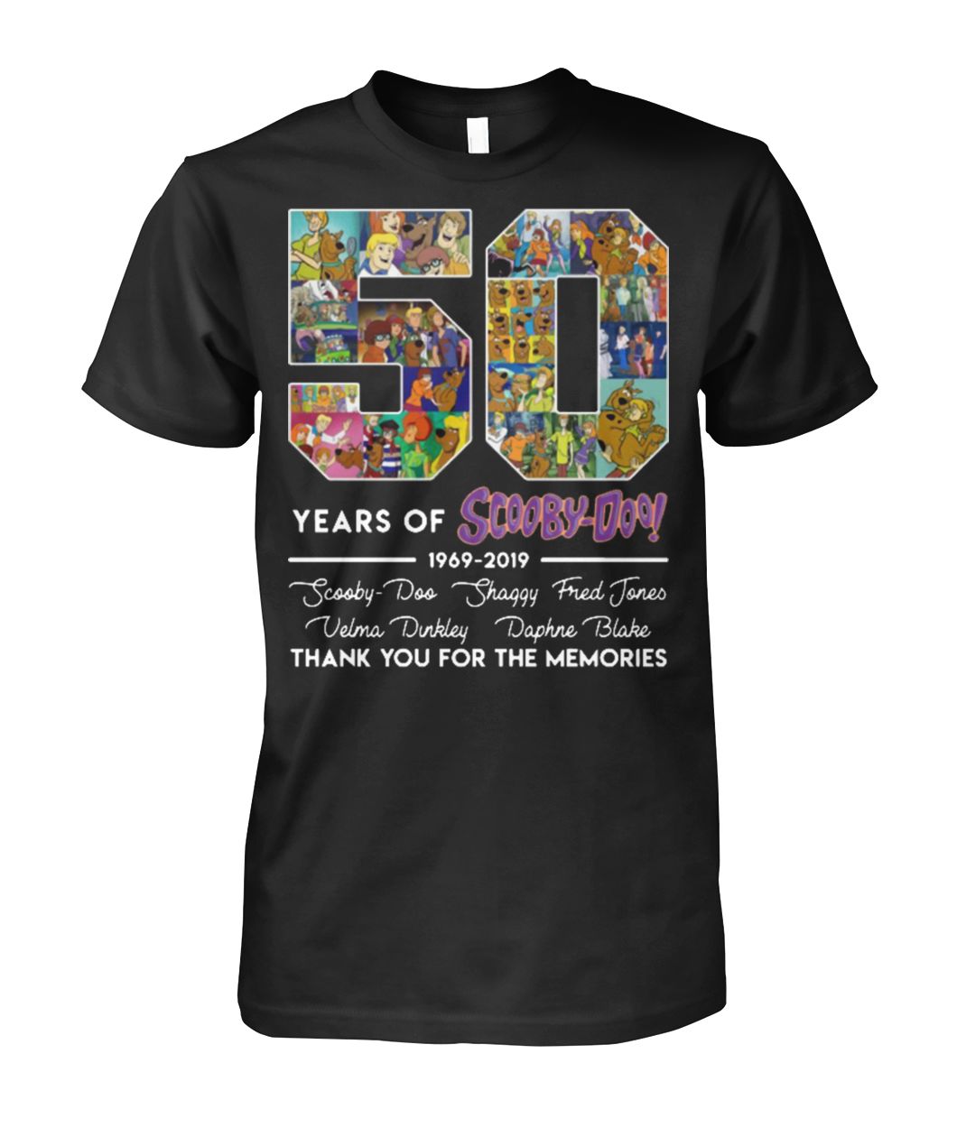 50 Years Of Scooby-Doo 1969-2019 Thank You For The Memories Signatures