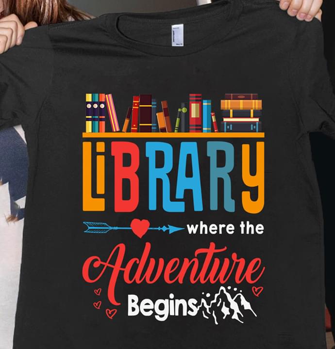 Library Where The Adventure Begins