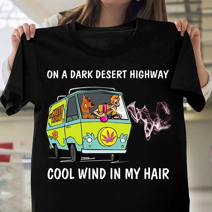 Scooby-Doo And Fred Jones On A Dark Desert Highway Cool Wind In My Hair