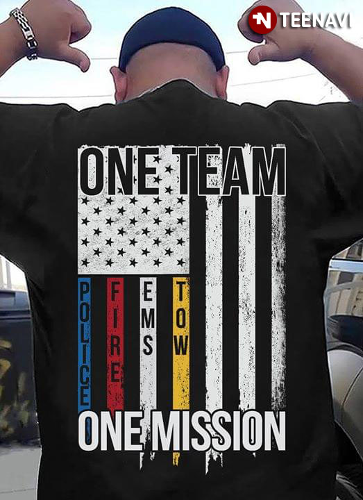 American Tow EMS Fire Police One Team One Mission