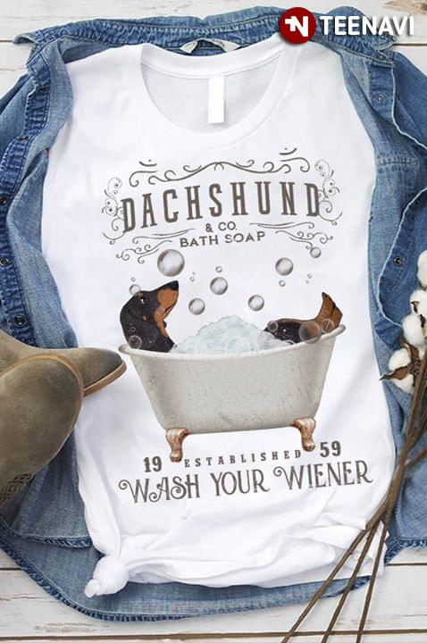 Dachshund & Co. Bath Soap Wash Your Wiener