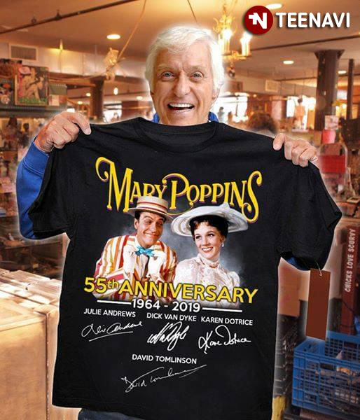 Mary Poppins 55th Anniversary 1964-2019 Signatures