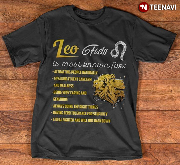 Leo Facts Is Most Known For Attracting People Naturally Speaking Fluently Sarcasm