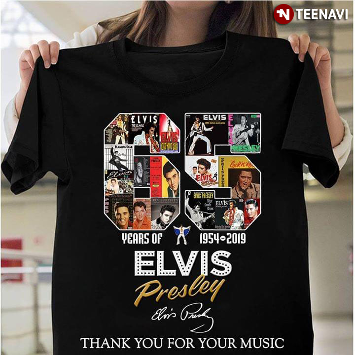65 Years Of Elvis Presley 1954-2019 Thank You For The Music