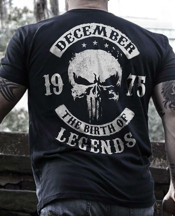 December 1975 The Birth Of Legends The Punisher Skull