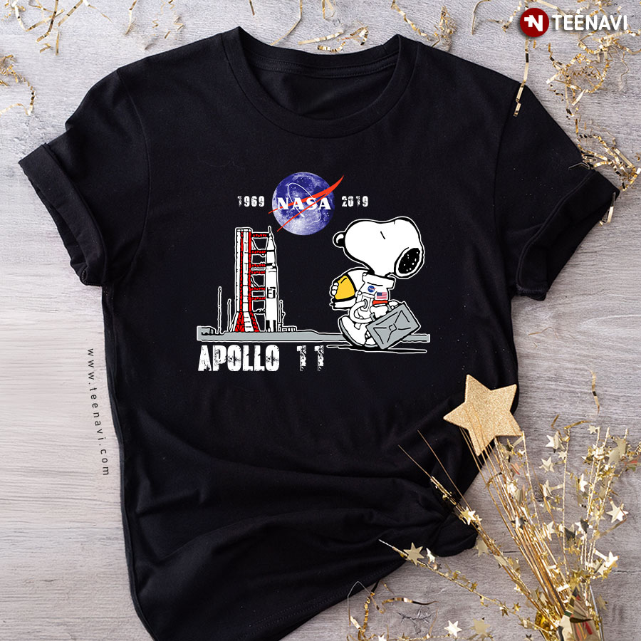 Snoopy NASA 1969 2019 Apollo 11 T-Shirt
