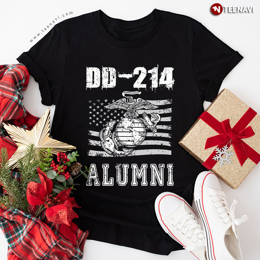 DD-214 Alumni United States Marine Corps T-Shirt