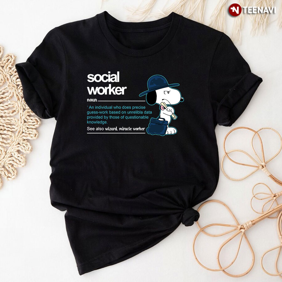Snoopy Social Worker Definition See Also Wizard Miracle Worker