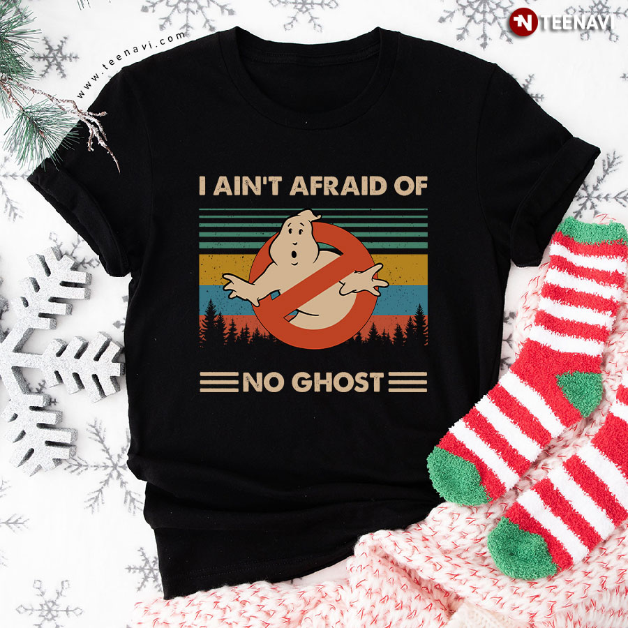 Ghostbusters I Ain't Afraid Of No Ghost Vintage T-Shirt