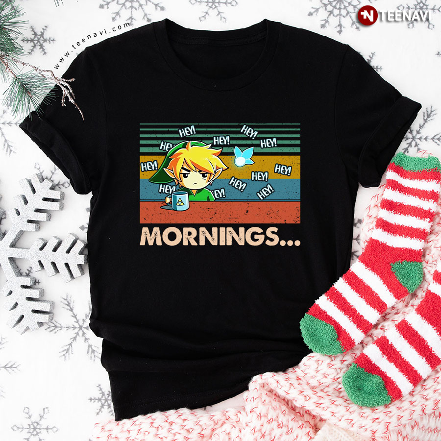 Zelda Hey Morning Vintage T-Shirt