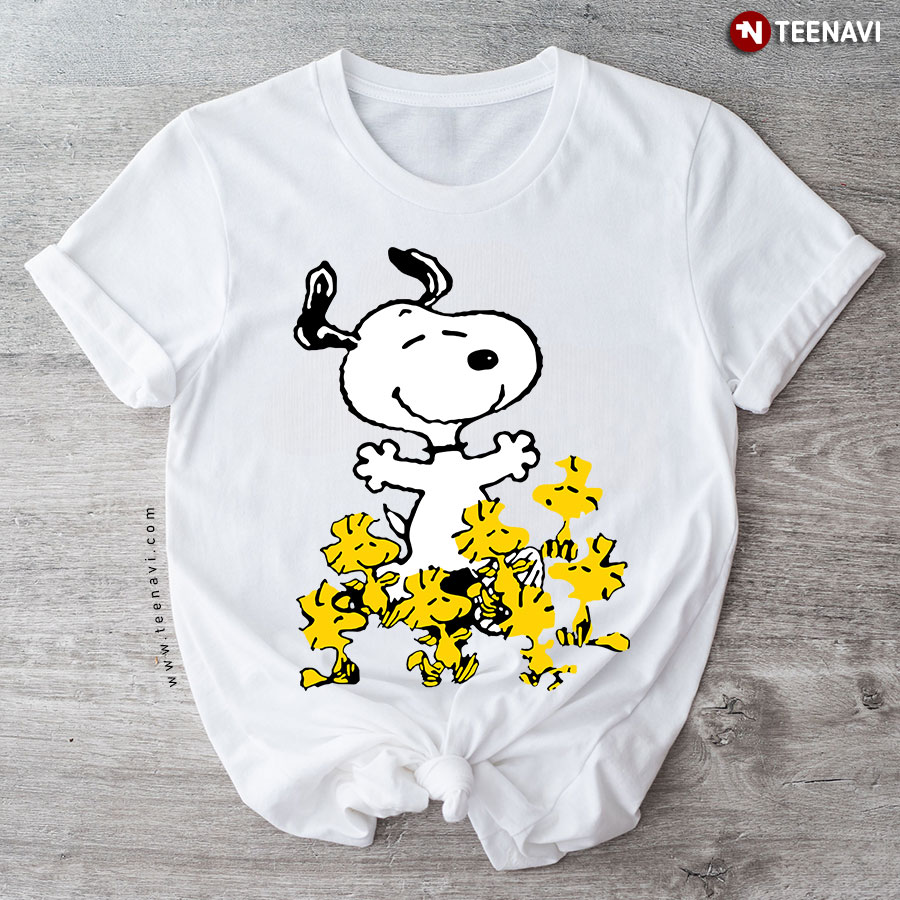 Funny Snoopy And Woodstock T-Shirt