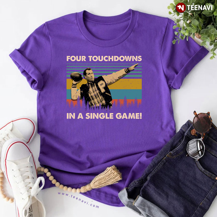Football Legend Al Bundy Four Touchdowns In A Single Game T-Shirt - Unisex Tee