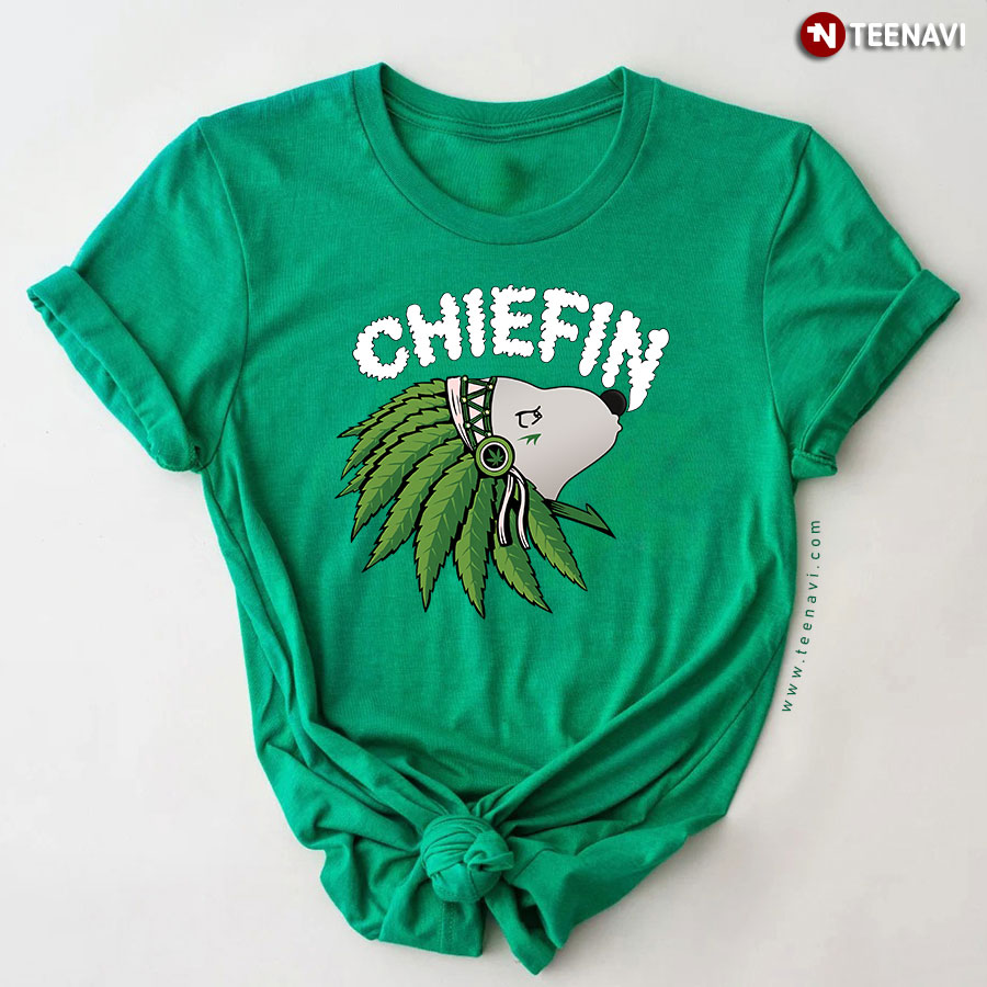 Chiefin Weed Lovers Irish Funny Patrick's Day T-Shirt