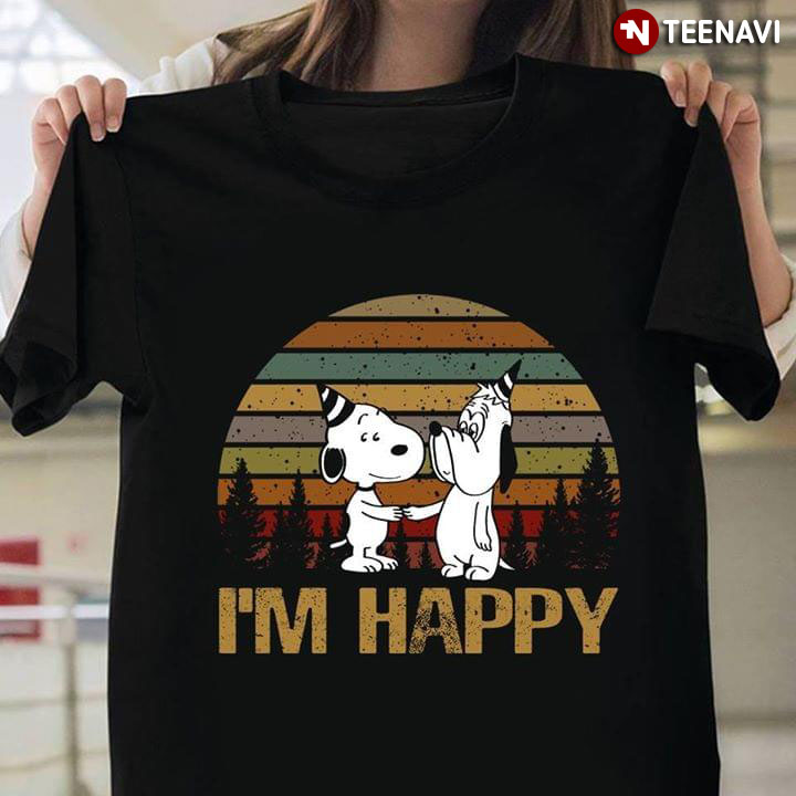 Snoopy I'm Hapy