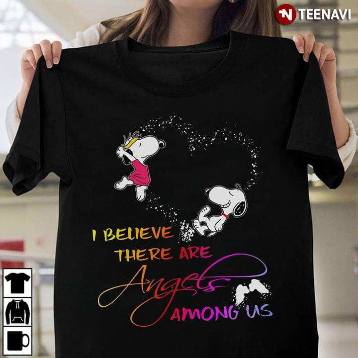 Snoopy I Believe There Are Angels Among Us