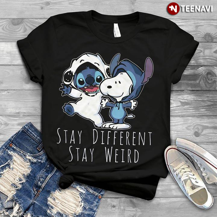 Snoopy Stay Different Stay Weird