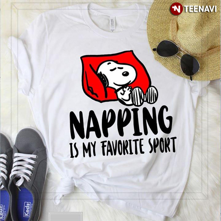 Snoopy Napping Is My Favorite Sport